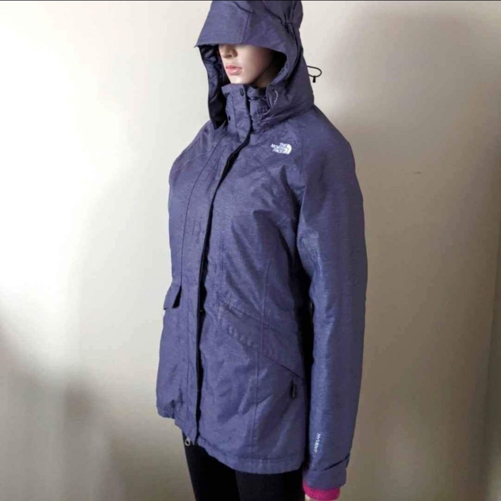North Face Hyvent 3-in-1 ski jacket coat, women's small